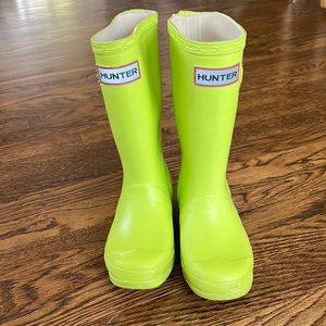 Hunter Original Big Kids Rain Boots SIZE 11